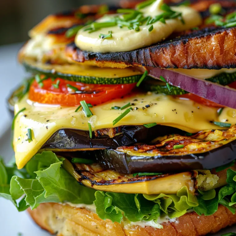 Burger végétarien au fromage grillé et citron