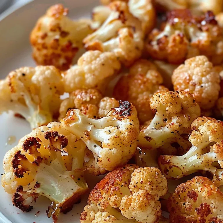 Chou-fleur rôti au four : recette croustillante et savoureuse