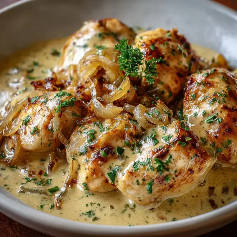 Délicieuses aiguillettes de poulet à la bière et crème