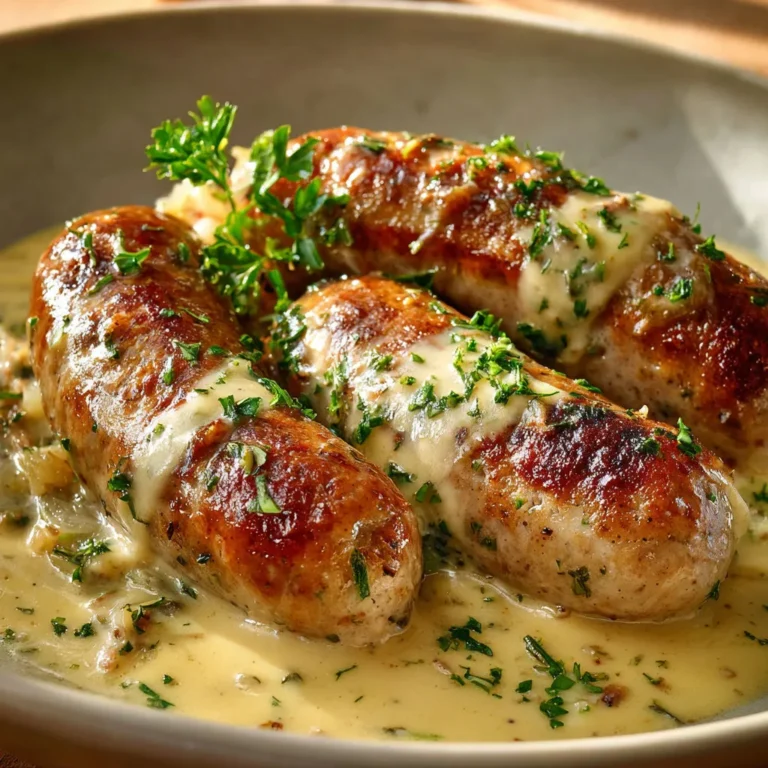 Délicieuses andouillettes à la moutarde ancienne