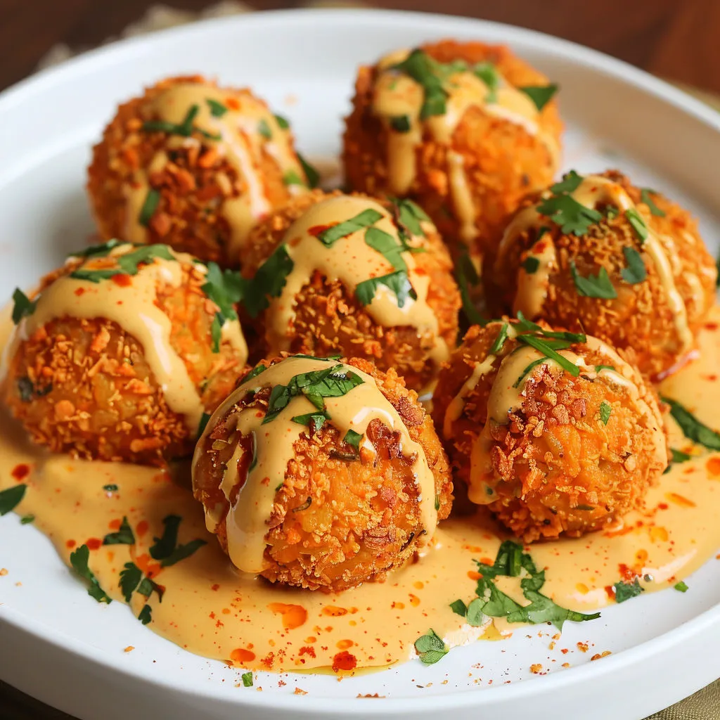 Délicieuses boulettes végétariennes carottes-pois chiches-coco