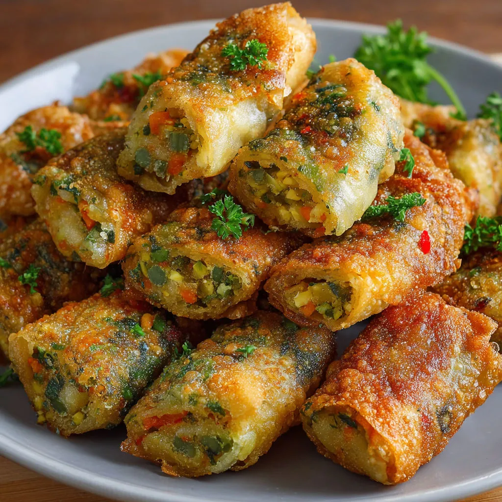 Délicieuses briouates croustillantes végétariennes