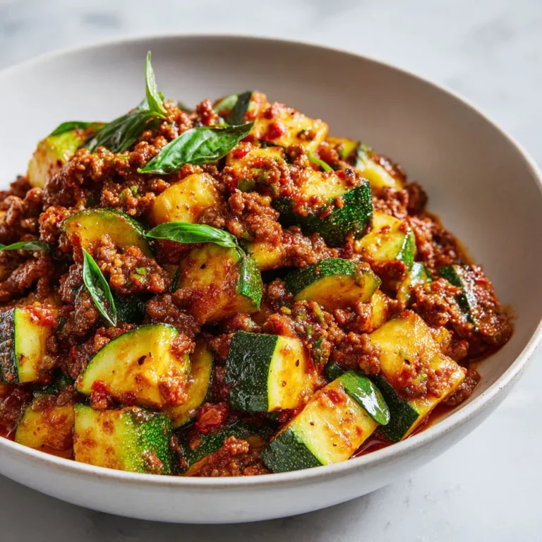 Délicieuses Courgettes Bolognaise: Fondantes et Parfumées