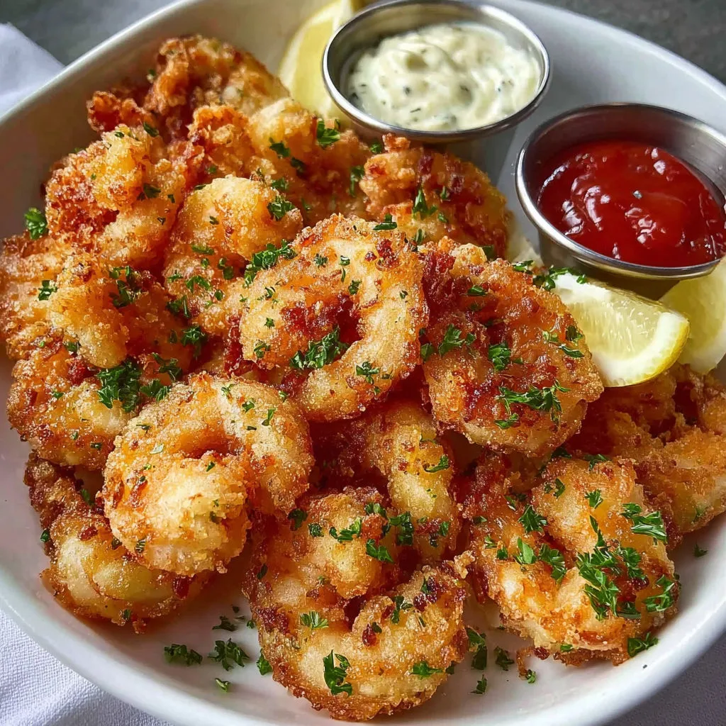 Délicieuses crevettes frites croustillantes : recette facile et savoureuse