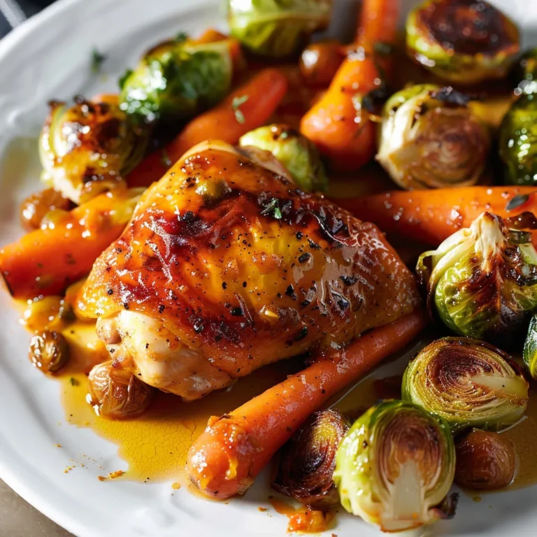 Délicieuses cuisses de poulet à la moutarde miel