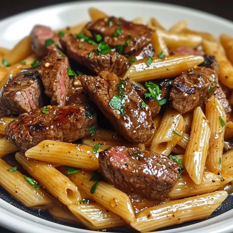 Délicieuses pennes au miel et barbecue.