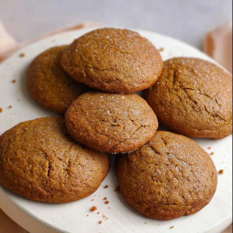 Délicieux biscuits à la mélasse et banane.