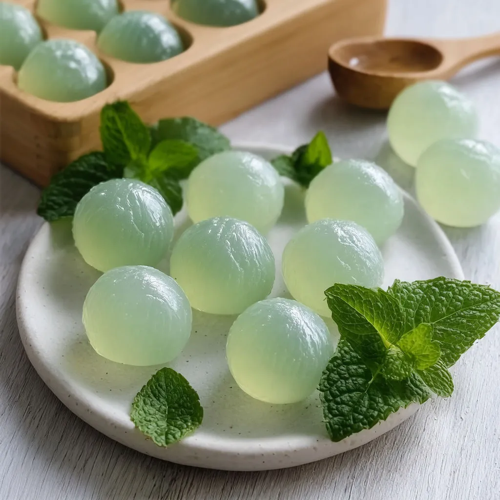 Délicieux bonbons à la menthe faits maison