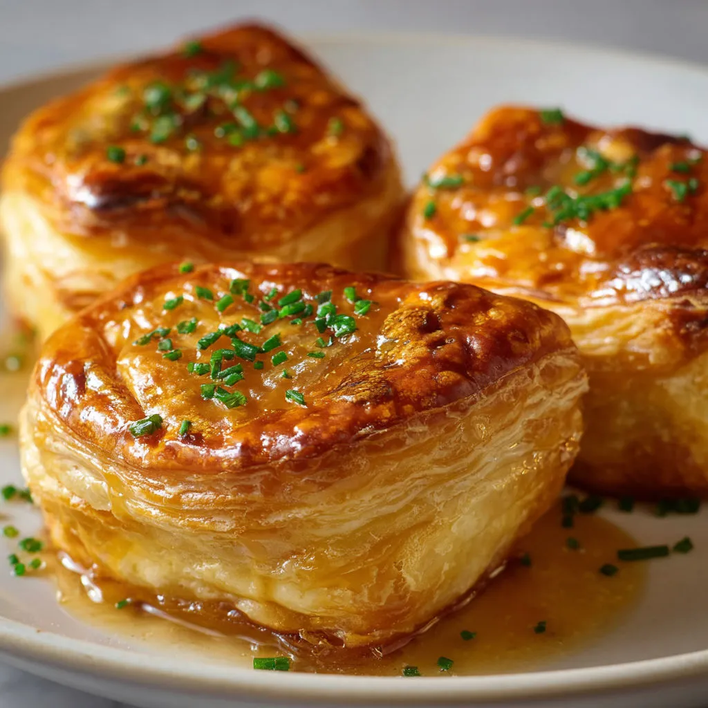 Délicieux chaussons foie gras oignons: recette facile et gourmande