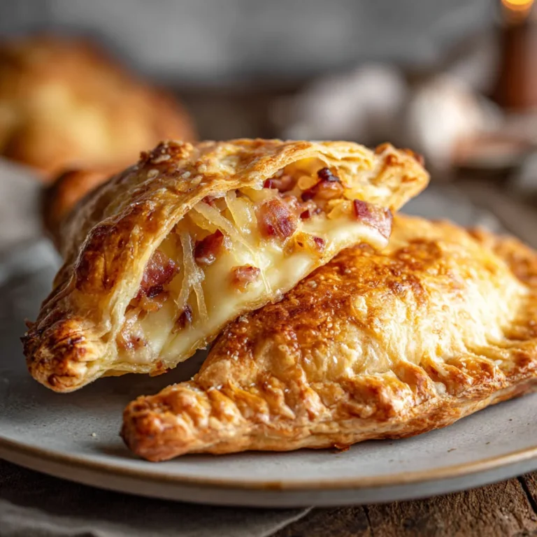 Délicieux chaussons raclette bacon : recette gourmande et simple