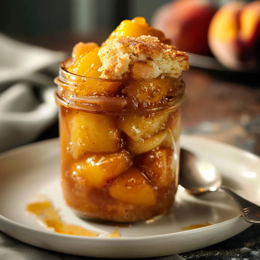 Délicieux cobbler pêches : recette gourmande et facile.