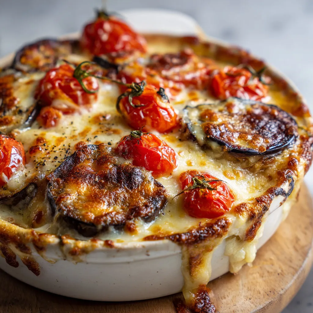 Délicieux gratin aubergines tomates: recette facile et savoureuse !