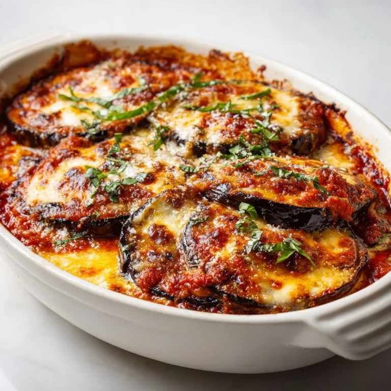 Délicieux gratin d'aubergines à l'italienne: recette fondante et savoureuse