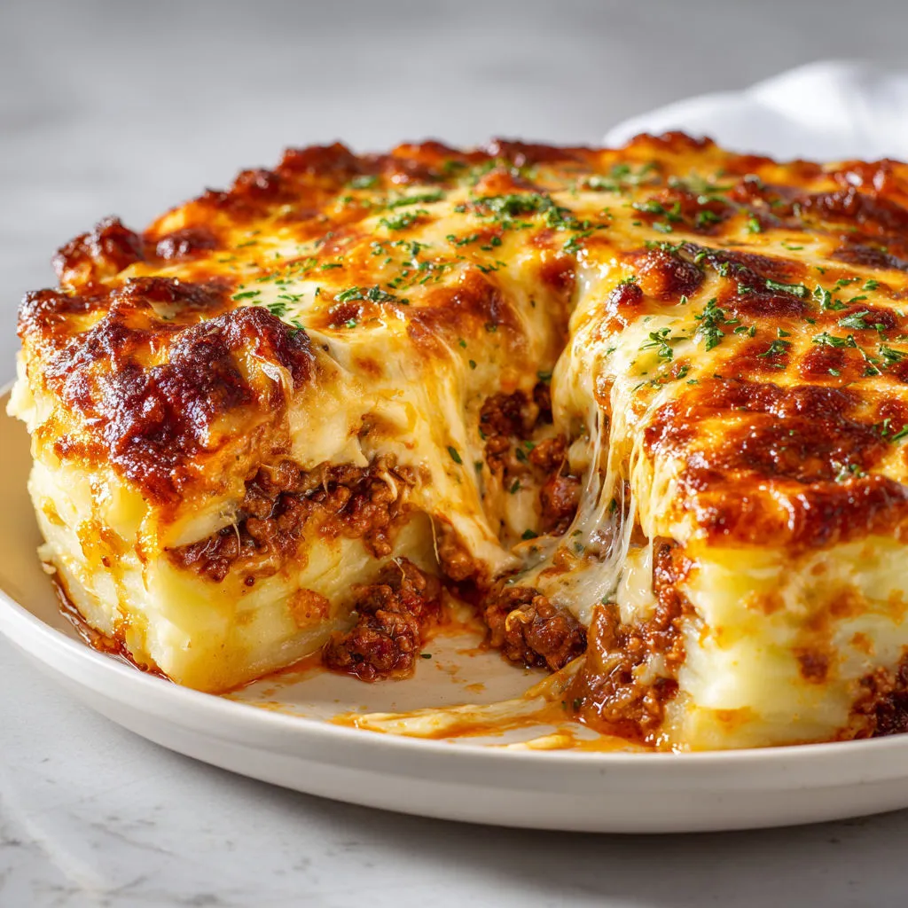 Délicieux Gratin de Purée de Pommes de Terre