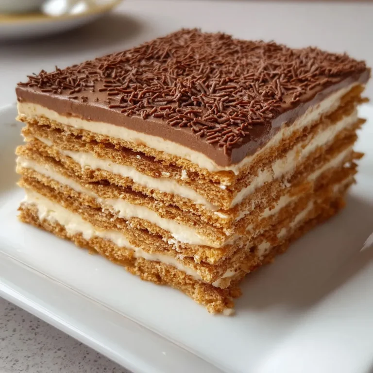 Délicieux gâteau au Petit Beurre et café : recette inratable