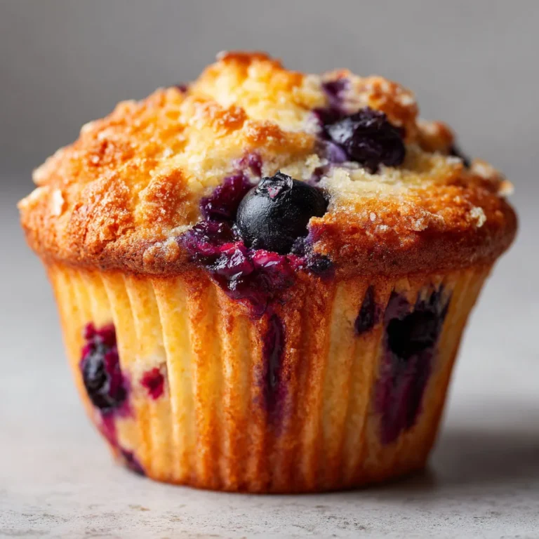 Délicieux muffins bleuets: recette moelleuse et gourmande