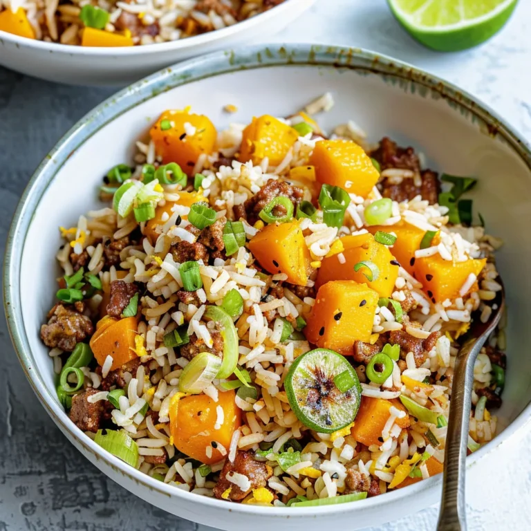 Délicieux riz frit bœuf courge: recette simple et savoureuse