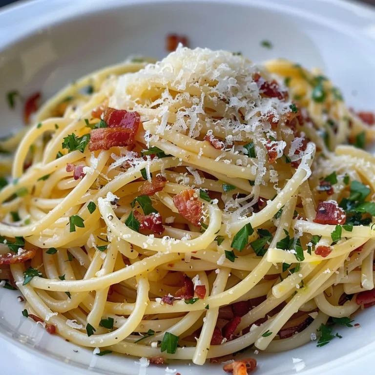 Délicieux spaghettis bacon piment pecorino: recette facile et rapide