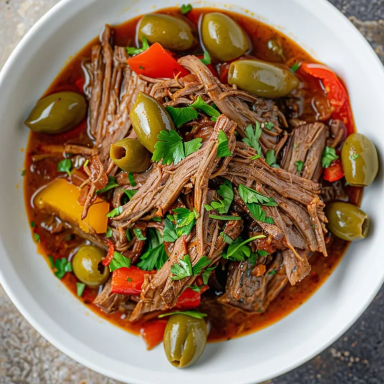 Effiloché de bœuf à la sauce cubaine aromatique