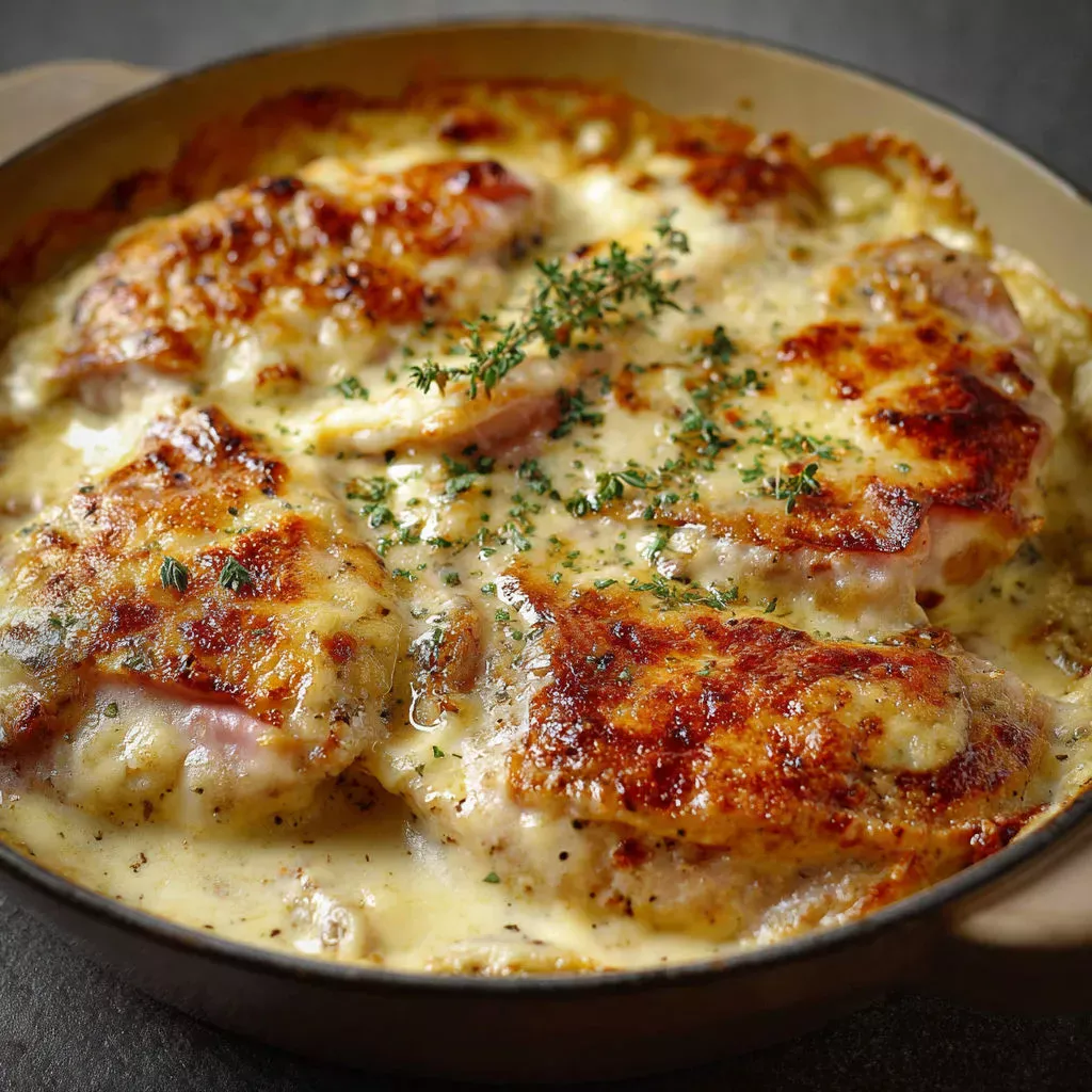 Escalope de Poulet Savoyarde au Reblochon Fondant