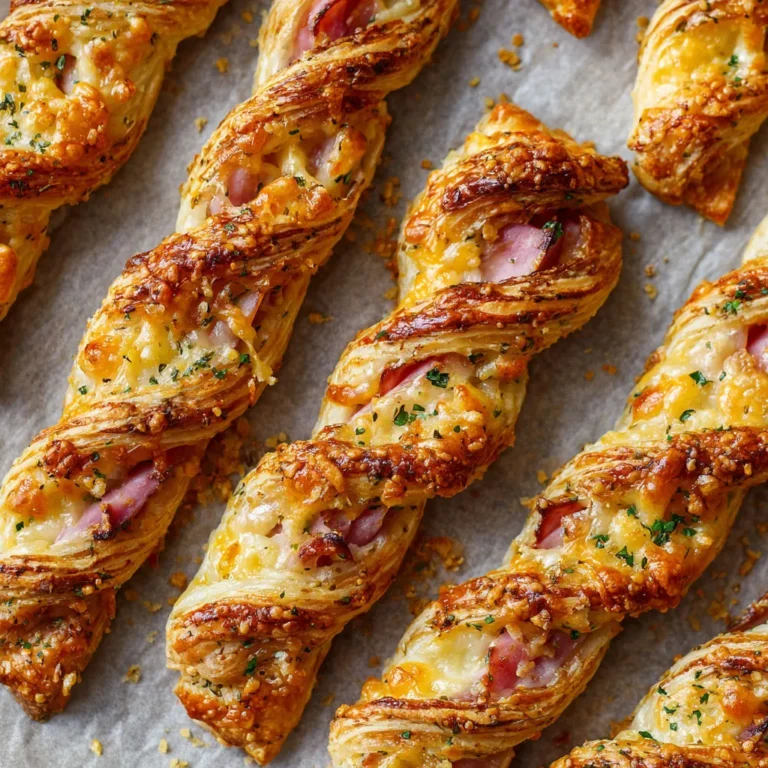Feuilletés jambon et fromage: recette facile et délicieuse