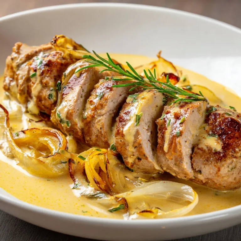 Filet de porc exotique au lait de coco