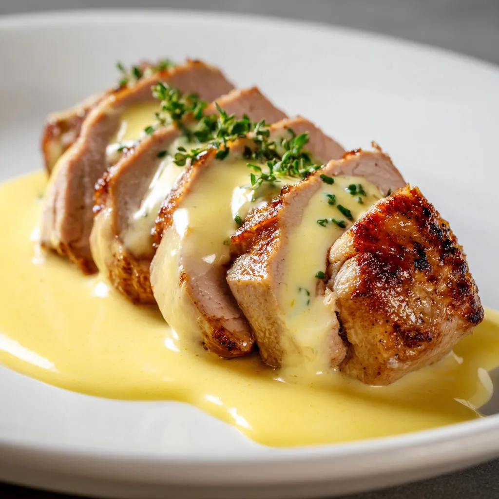 Filet mignon: recette savoureuse avec sauce hollandaise.