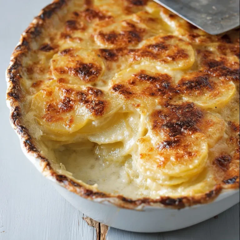 Gratin Dauphinois Fondant aux Pommes de Terre et Crème