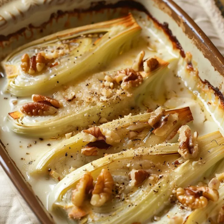 Gratin d'endives au Roquefort : recette savoureuse et facile