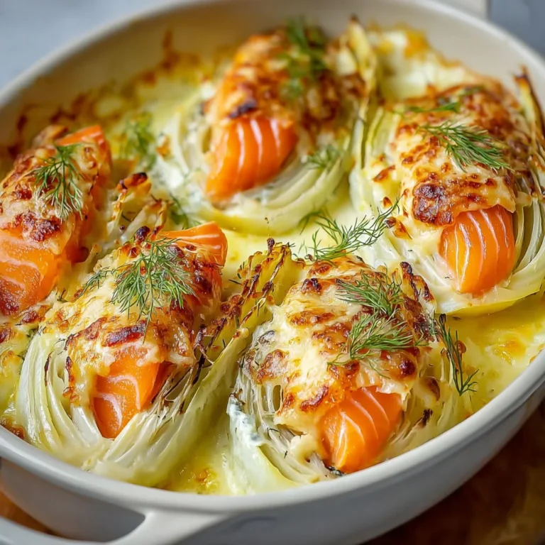 Gratin savoureux d'endives au saumon fumé et fromage