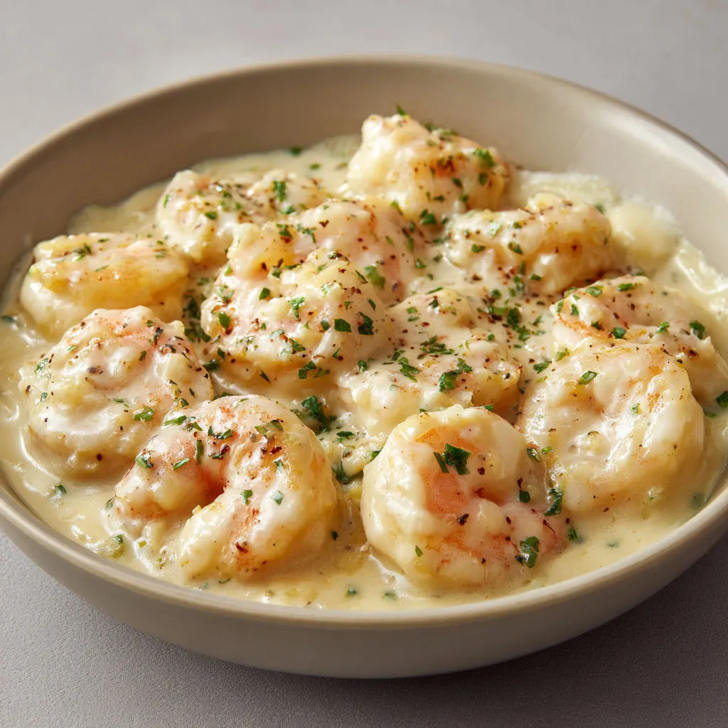 Recette blanquette crémeuse de crevettes: un délice fondant