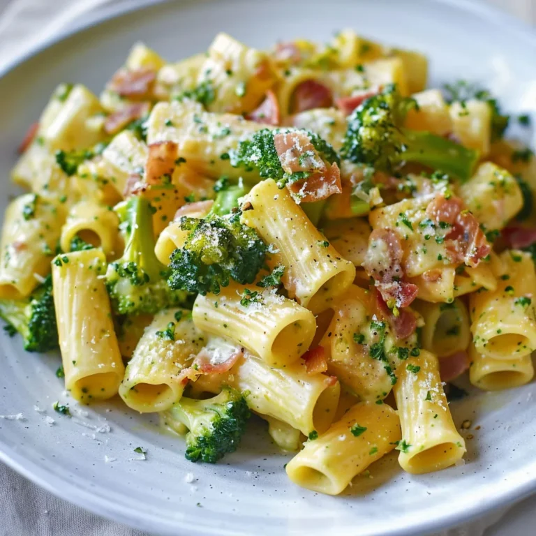Recette: Carbonara aux brocolis, pancetta et poireaux