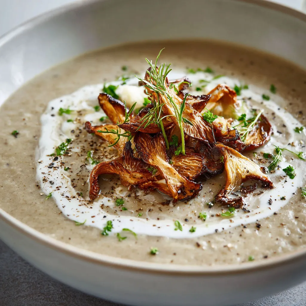 Recette: Crème de champignons faite maison et onctueuse