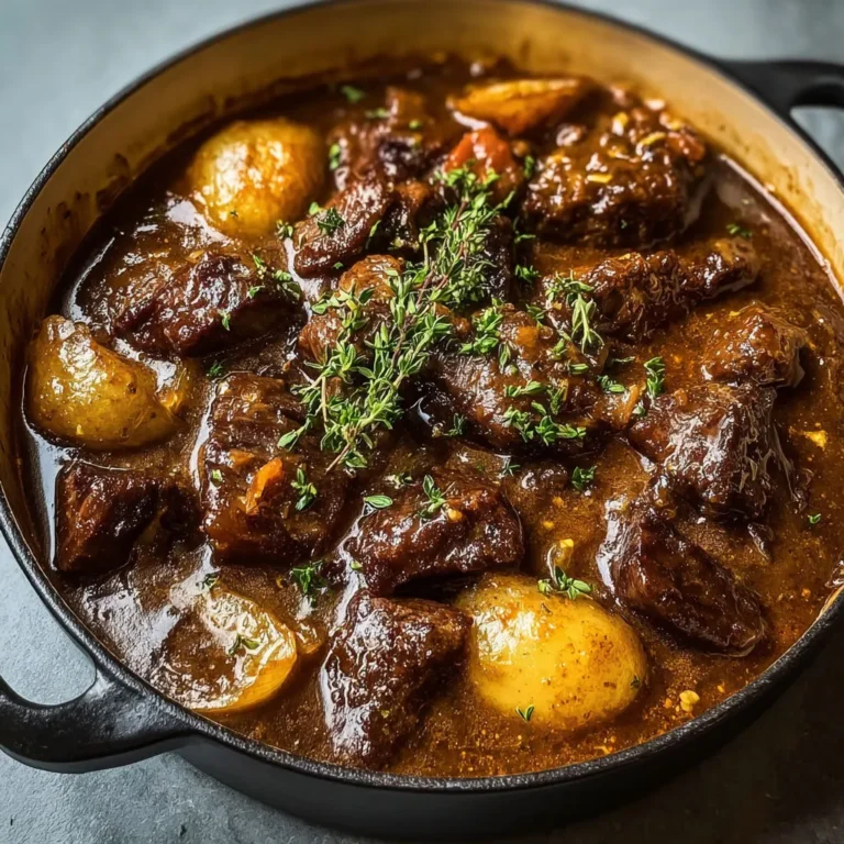 Recette de Carbonade Flamande à la Bière Blonde