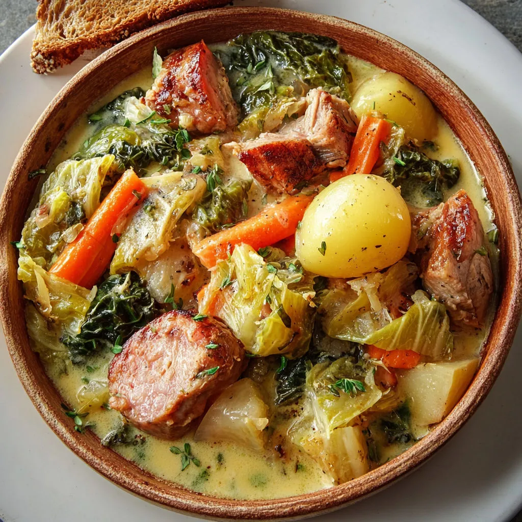 Recette Potée Lorraine: Viandes et Légumes Savoureux