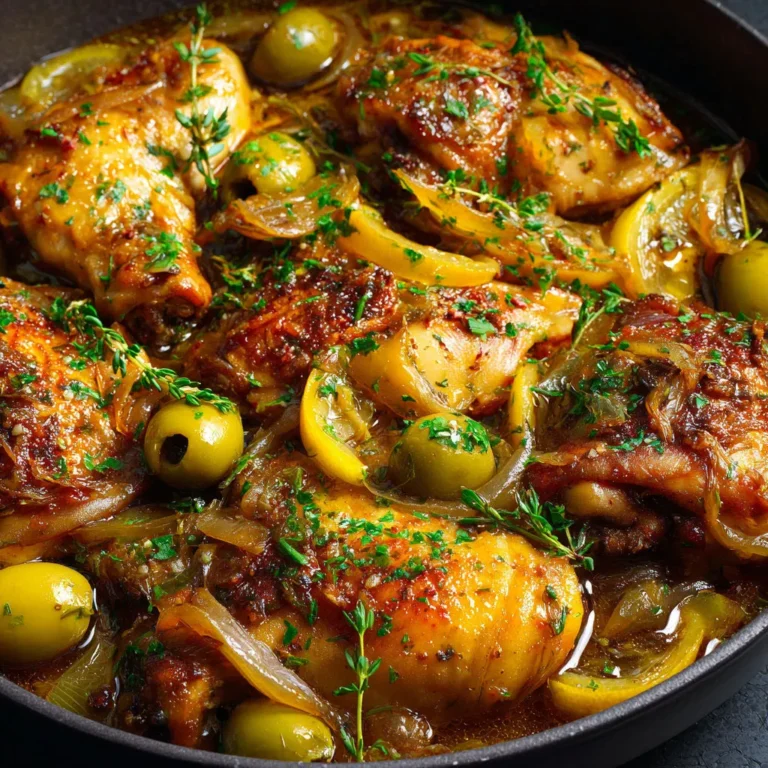Recette Poulet Citron Olives: Savoureux Plat Signé Etchebest