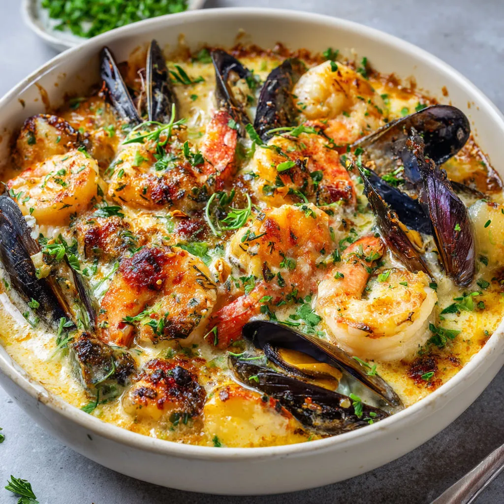 Recette savoureuse de fruits de mer à la créole