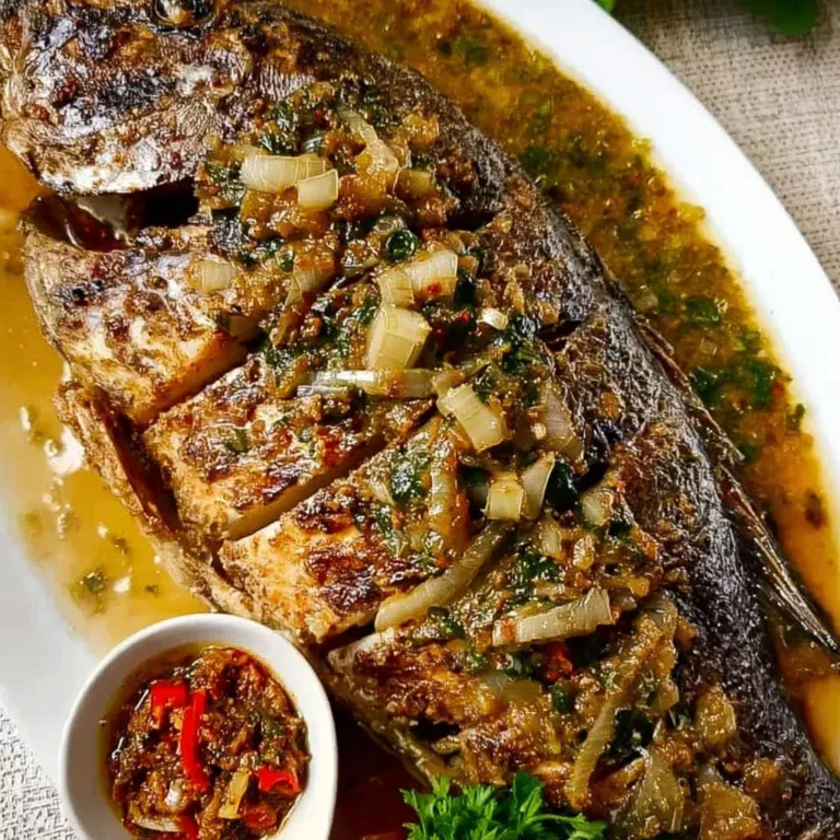 Recette savoureuse de poisson braisé camerounais aux épices