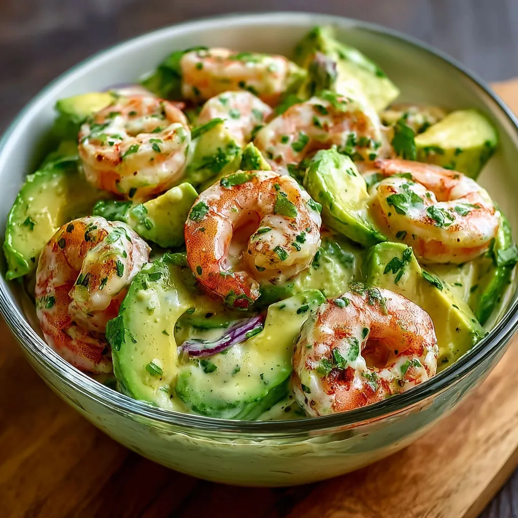 Salade Crevettes Avocat: Recette Fraîche et Crémeuse