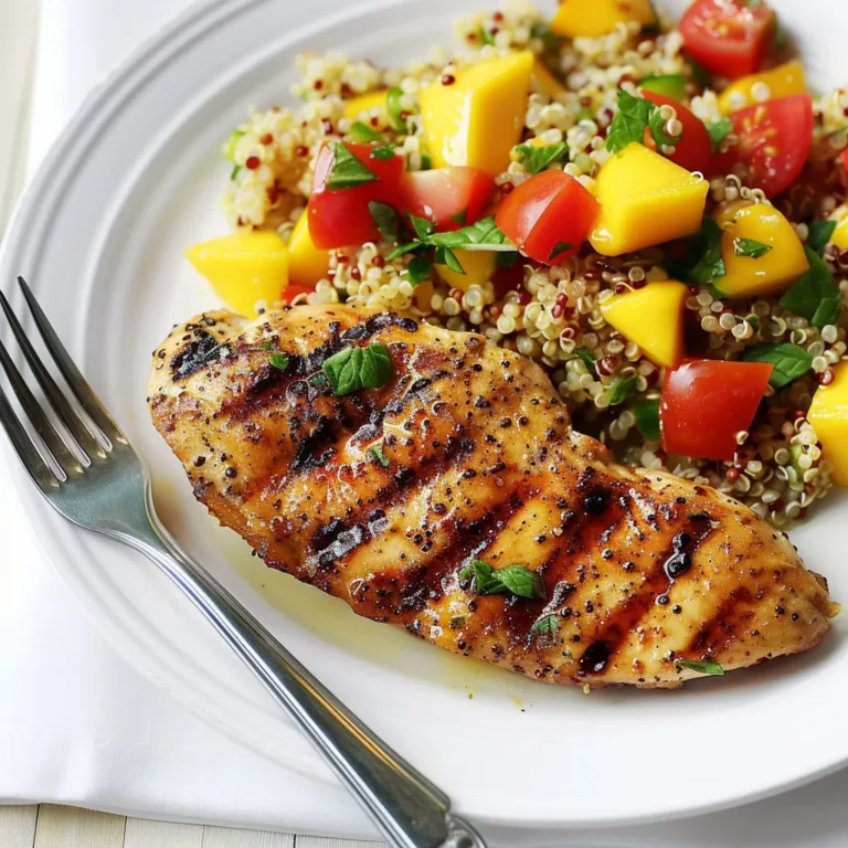 Salade poulet mangue quinoa: recette fraîcheur et gourmande