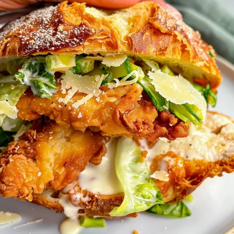 Sandwich César au Poulet Croustillant: Recette Gourmande et Facile
