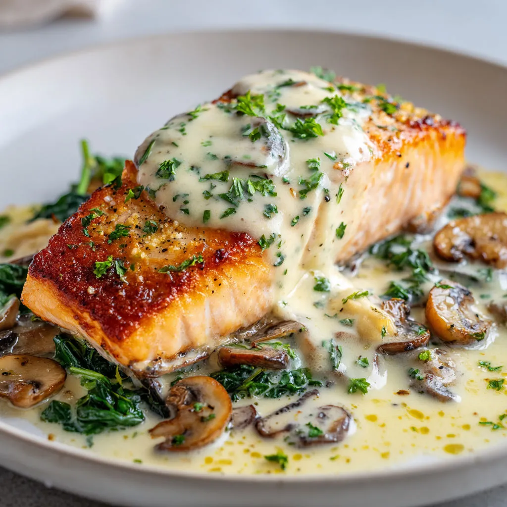 Saumon grillé beurre ail épinards: recette facile et savoureuse