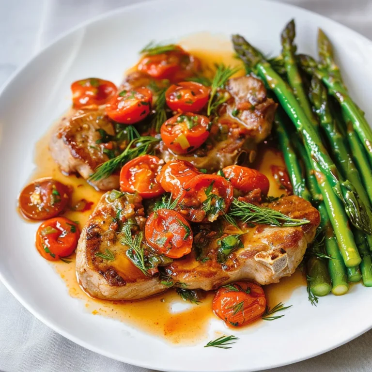 Sauté de porc aux tomates confites, recette savoureuse et simple
