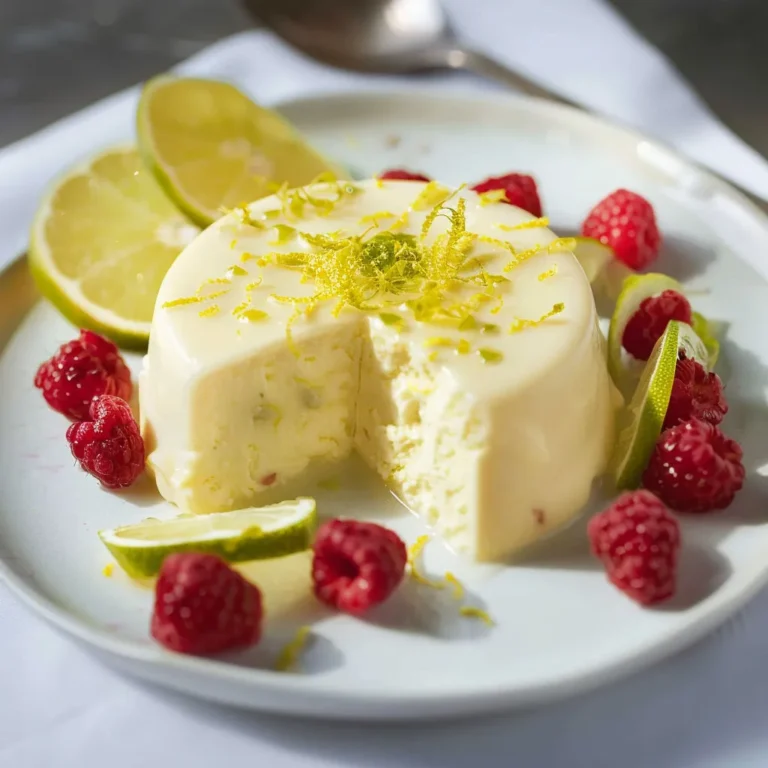 Sorbet rafraîchissant au citron vert et citron jaune