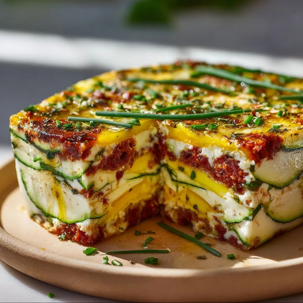 Terrine courgette chorizo: recette savoureuse et facile!