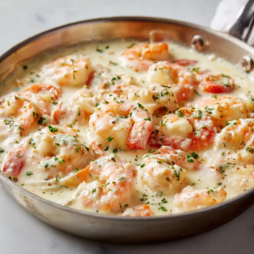 Blanquette de crevettes rapide et savoureuse