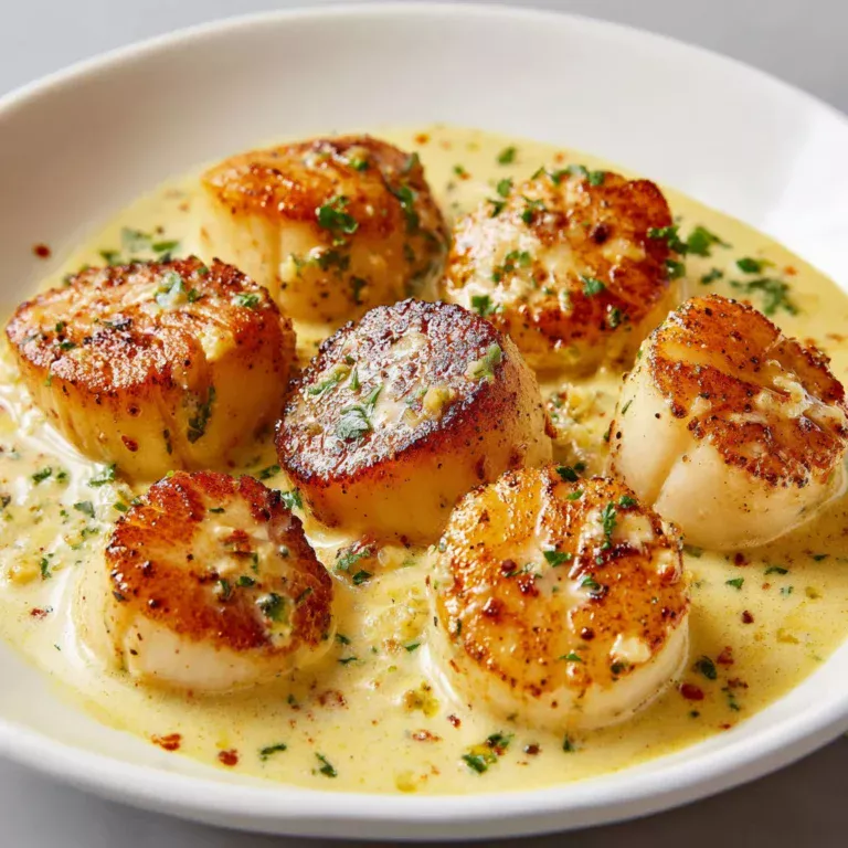 Délice de Noix de Saint-Jacques Crémeux