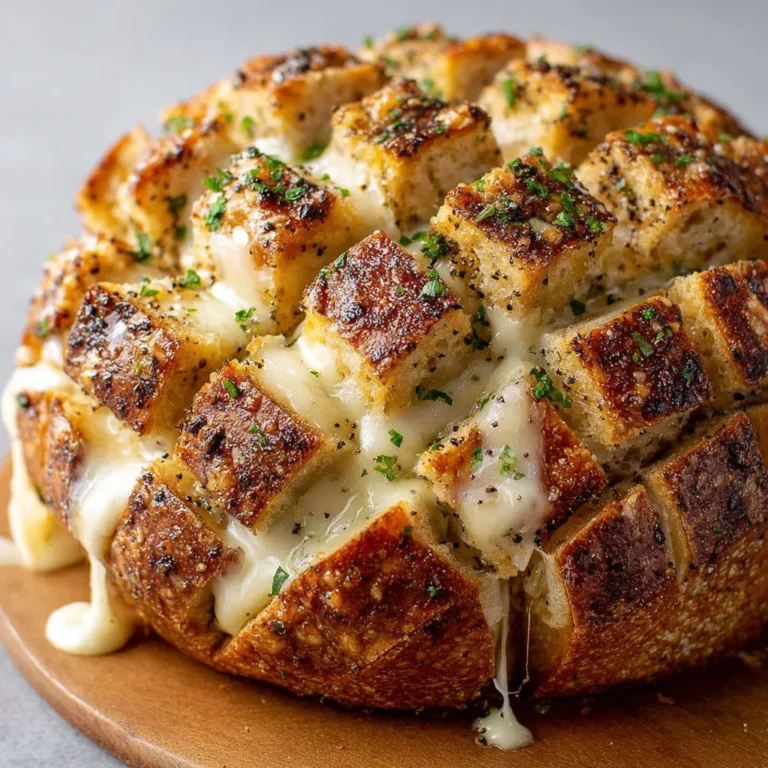 Délice festif : pain de Noël mozzarella et poivre noir