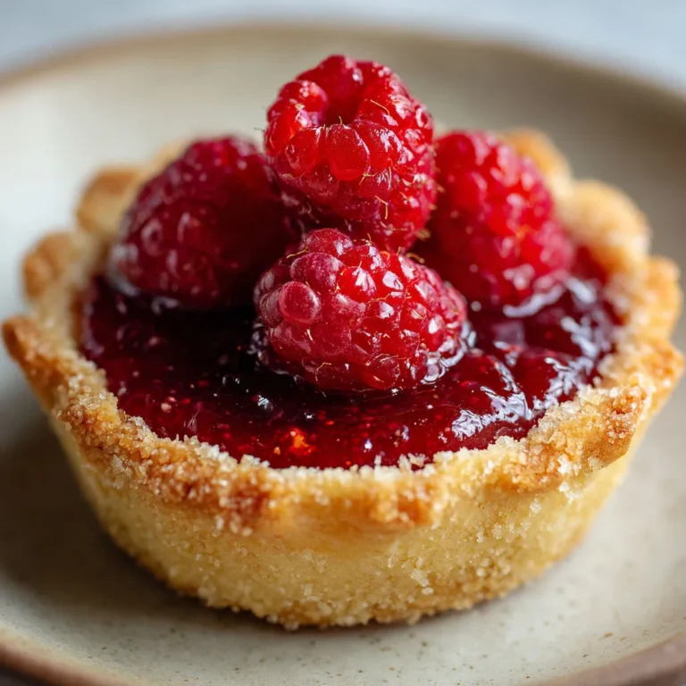Délice Fruité: Mini Tartelettes Framboises - Recette Facile