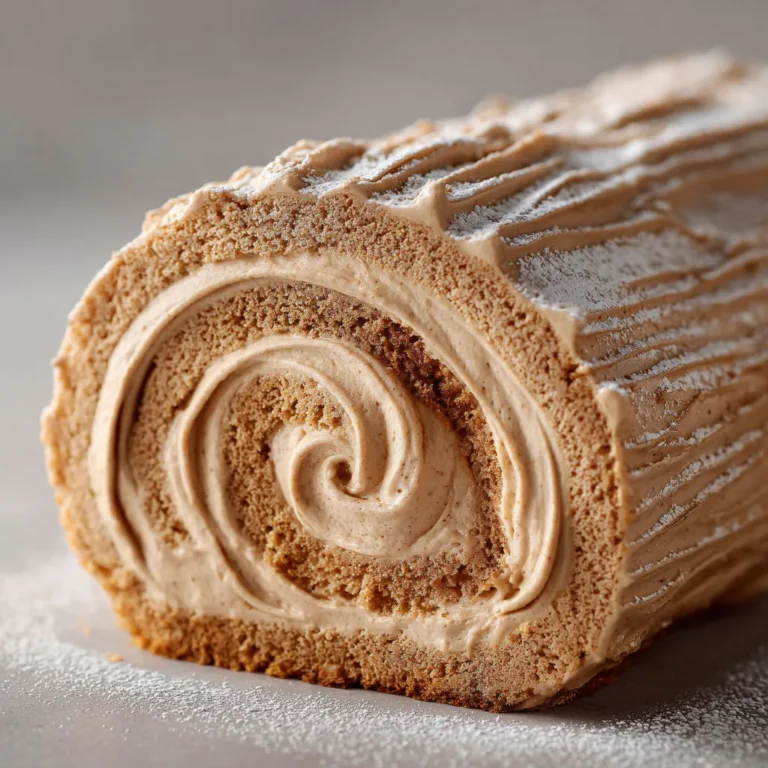 Délicieuse bûche de Noël au café : recette maison!